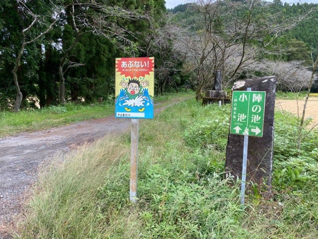 陣の池の湧水